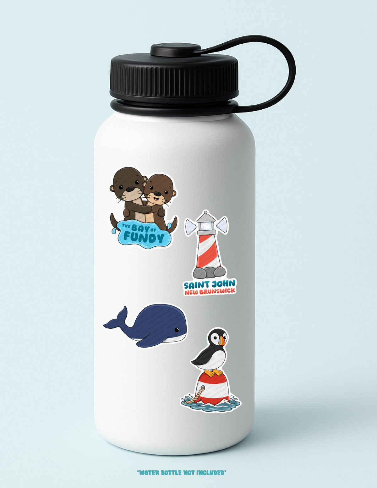 Bay of Fundy Sticker Pack
