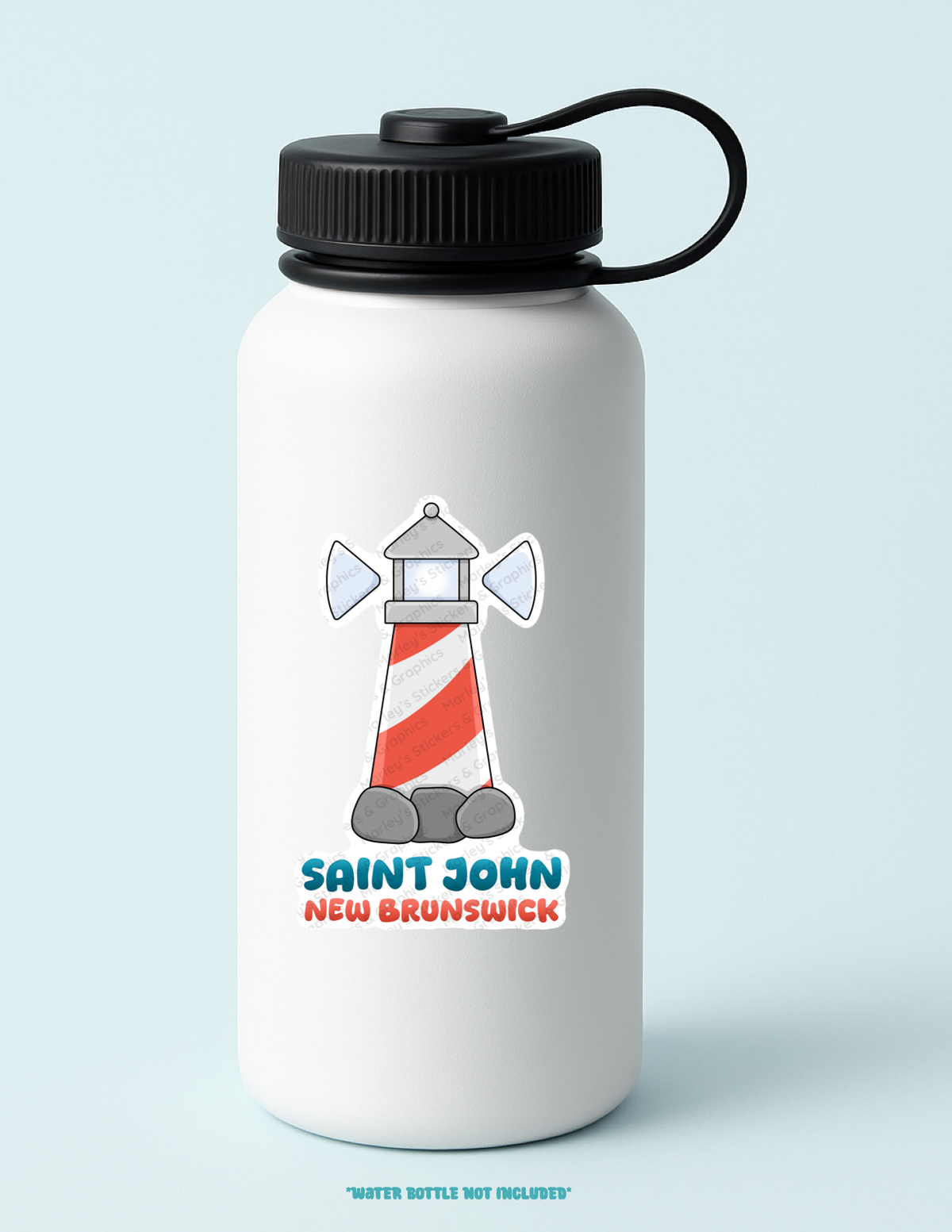 Saint John Lighthouse Sticker