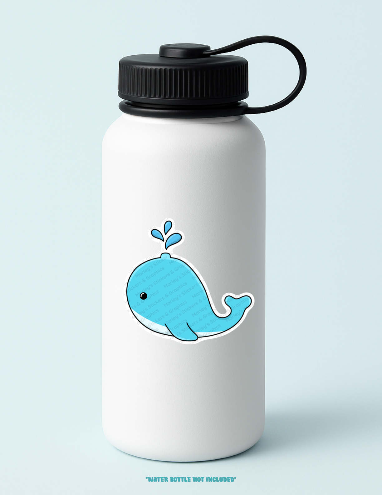 Whale Sticker