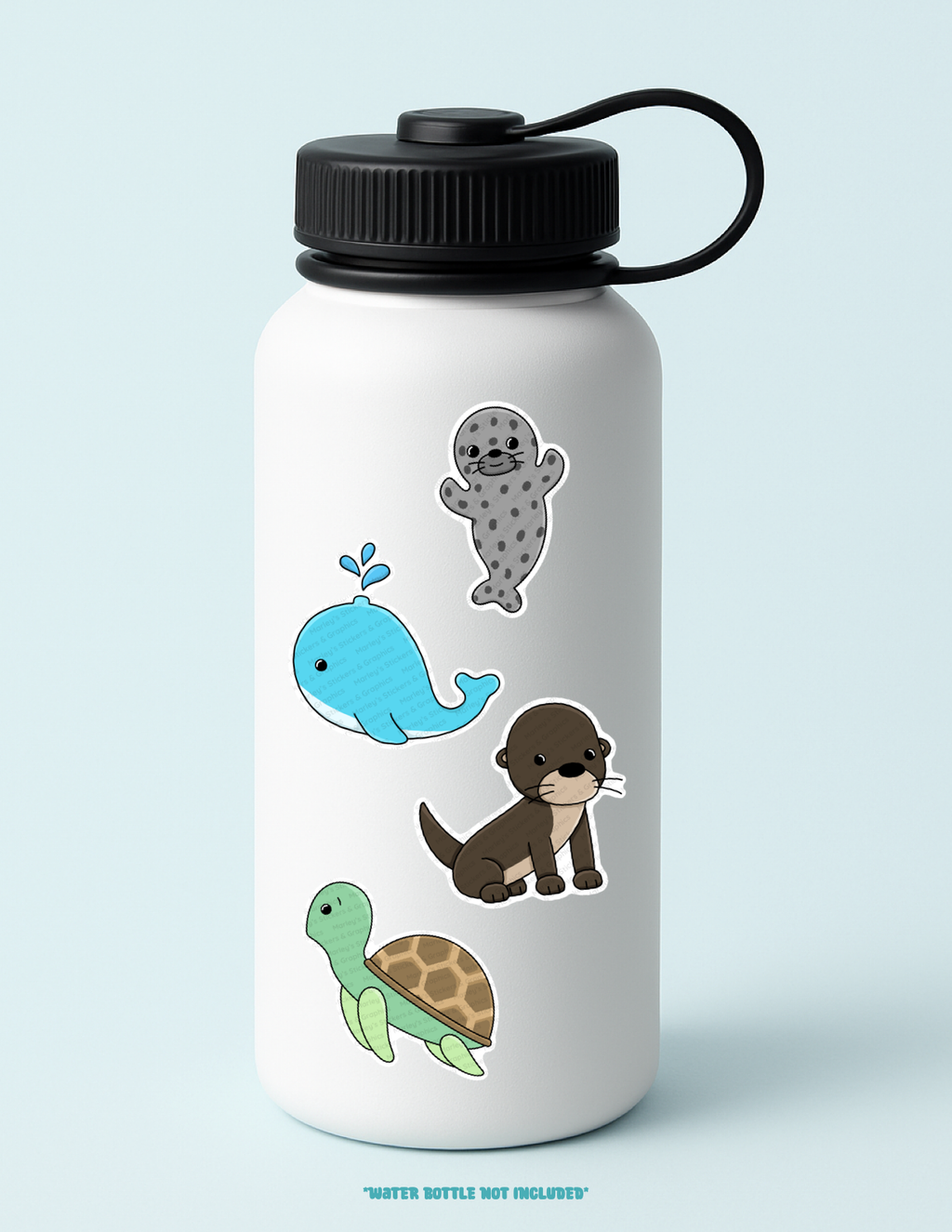 Atlantic Ocean Critters Sticker Pack
