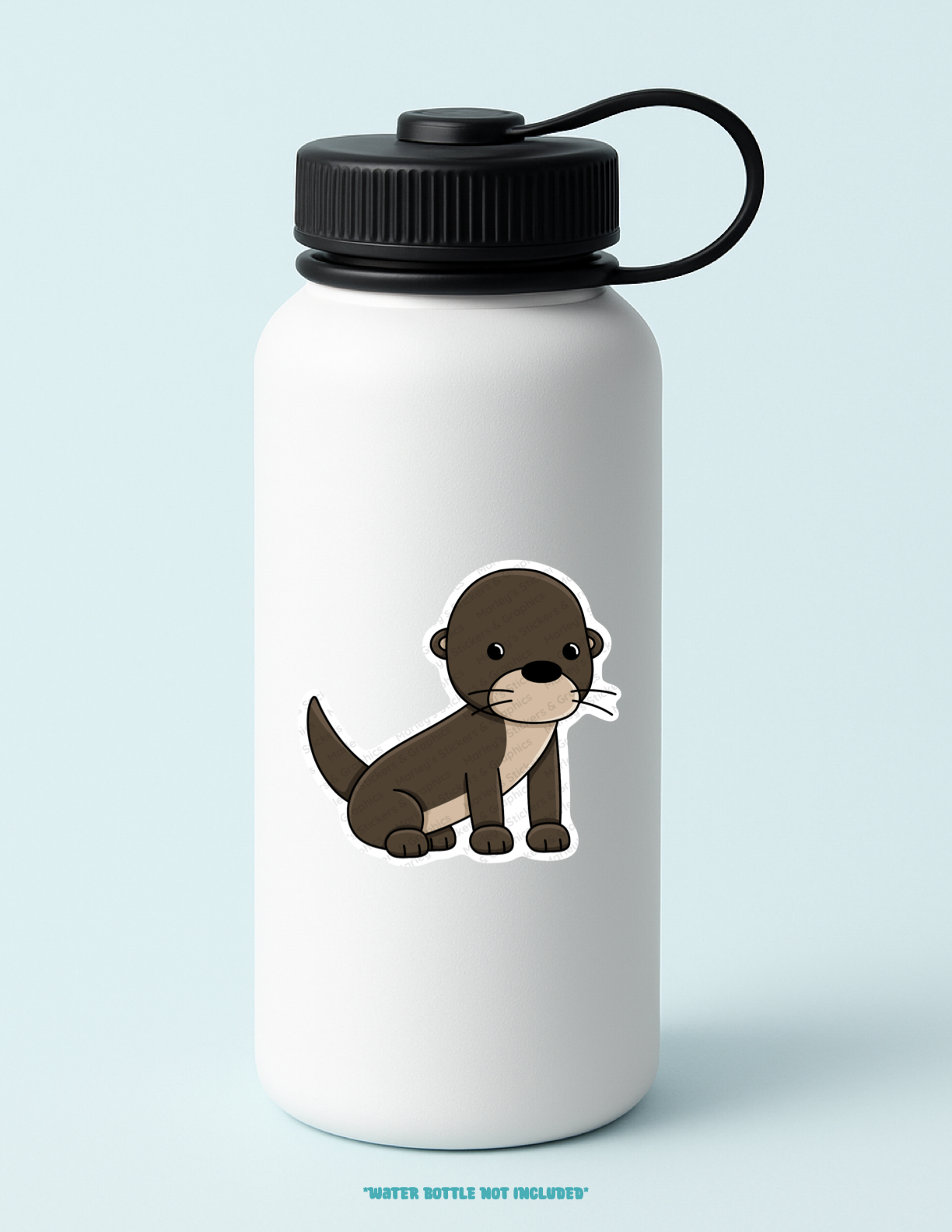 Lucy the River Otter Sticker
