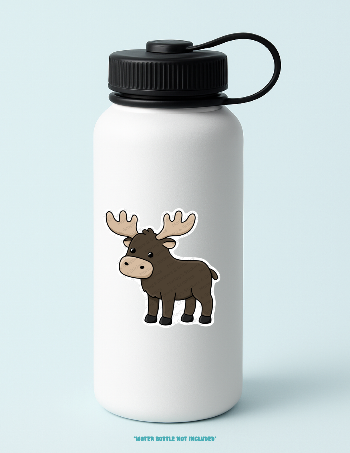 Moose Sticker