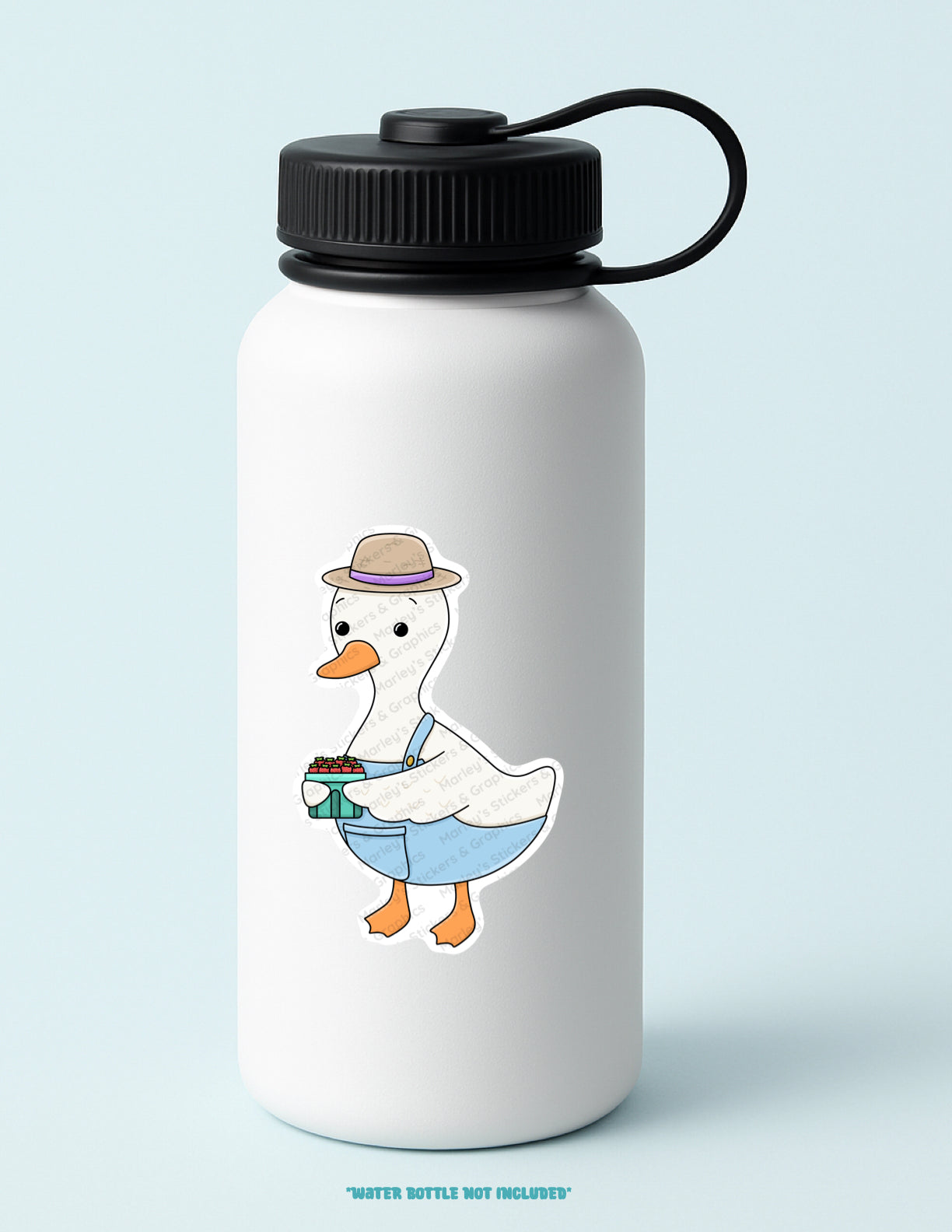 Farmer Goose Sticker