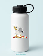 Seagull with Fries Sticker