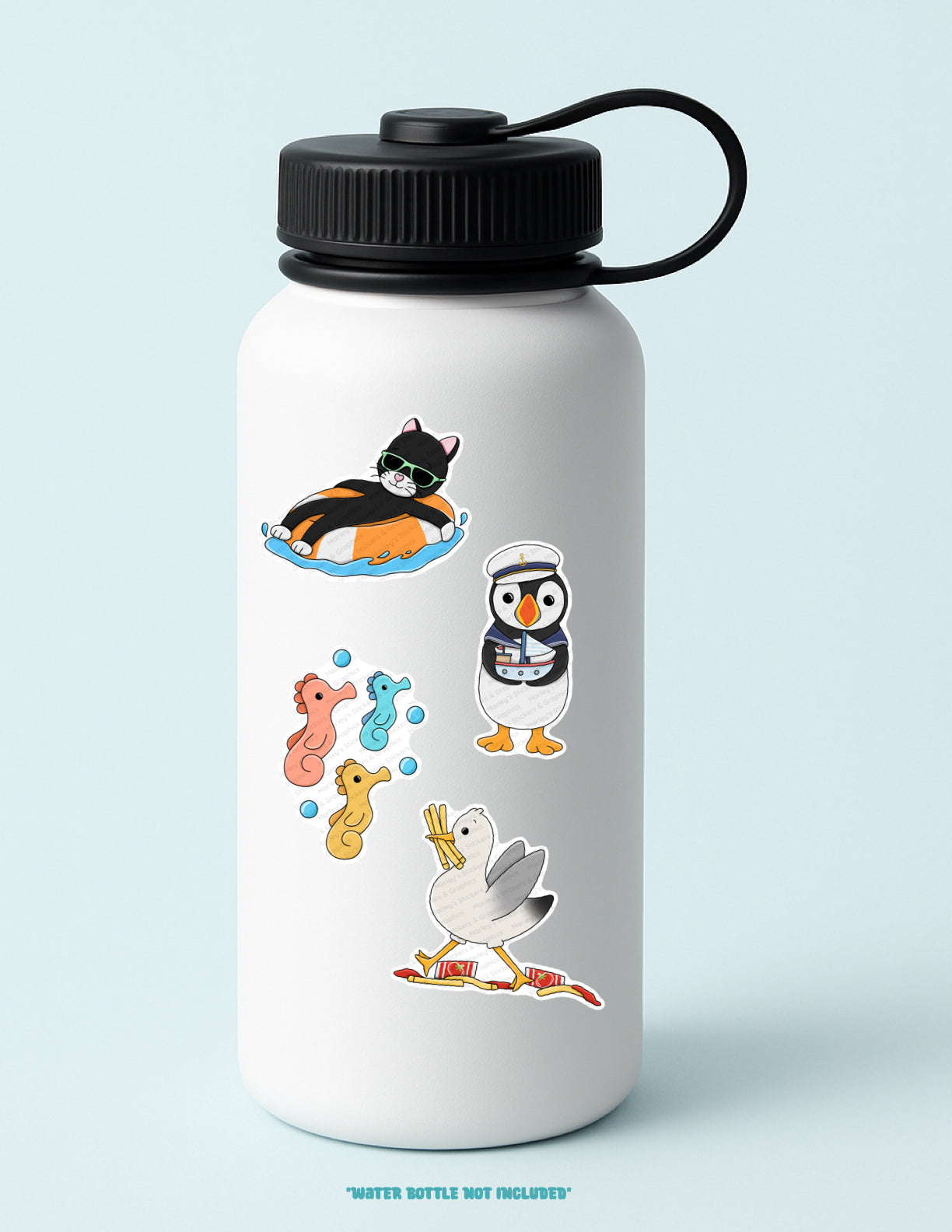 Saltwater Summer Sticker Pack