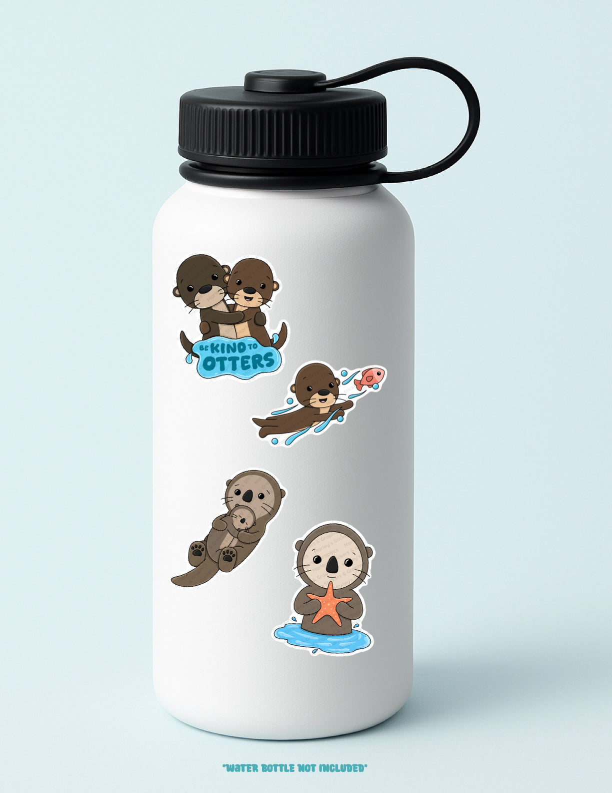 World Otter Day Sticker Pack